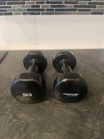 Pair of Tunturi 5kg Dumbbells, Sport en Fitness, Fitnessmaterialen, Ophalen, Dumbbell