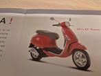 2014 Vespa Primavera brommer bromfiets folder oa Vulcano, Ophalen of Verzenden, Zo goed als nieuw