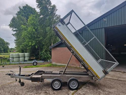 Eduard kieper 2700kg met loofrekken en rijplaten, Auto diversen, Aanhangers en Bagagewagens, Gebruikt, Ophalen