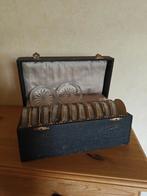 Brocante glazen onderzetters, Antiek en Kunst, Ophalen of Verzenden