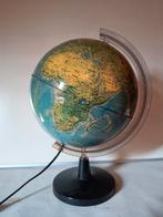 Verlichte Wereldbol Globe made in Italie zie foto's, Ophalen of Verzenden, Zo goed als nieuw