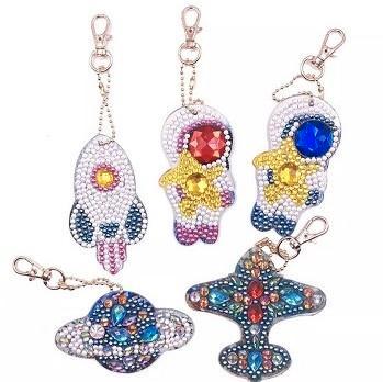 Diamond Painting nr 298 sleutelhangers OP=OP, Hobby en Vrije tijd, Knutselen, Nieuw, Knutselwerk, Ophalen