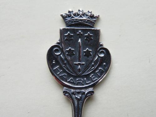 Zilveren lepeltje wapen Haarlem (zwaardje), Antiek en Kunst, Antiek | Goud en Zilver, Zilver, Verzenden