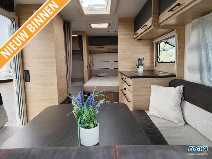 Sterckeman Starlett 470 CP Mover Lengtebed Zit Douch, Caravans en Kamperen, Caravans, Bedrijf, tot en met 4, 1000 - 1250 kg, Rondzit