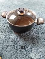 Braadpan inductie 24,5 cm en 12 cm hoog, Ophalen of Verzenden, Gebruikt, Koekenpan of Braadpan, Keramische plaat