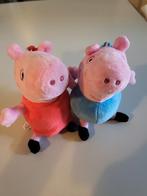 Peppa Pig Knuffels - Peppa & George, Ophalen of Verzenden, Zo goed als nieuw, Overige typen