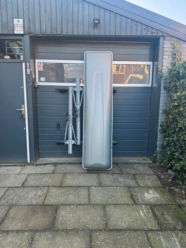 Dakdragers, dakkoffer/skibox en fietsendragers set, Auto diversen, Dakkoffers, Gebruikt, Ophalen