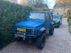 Suzuki Sj-410 1.0 Q Open 4WD 1982 Zwart, Auto's, 970 cc, 46 pk, 4 cilinders, Zwart