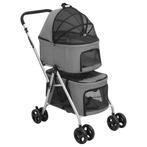 AANBIEDING | Hondenwagen 2laags inklapbaar 83x48x97 cm oxfor, Verzenden, Nieuw