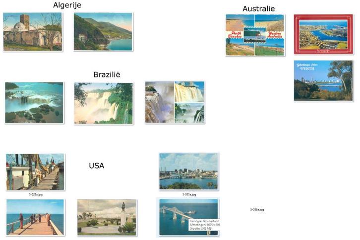 100 stuks ansichtkaarten buitenland 1910-1990, Verzamelen, Ansichtkaarten | Buitenland, Overig Europa, Voor 1920, Ophalen of Verzenden