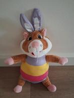 Knuffel hamster pasen paashaas lila AH Albert Heijn L394, Ophalen of Verzenden, Zo goed als nieuw, Overige typen