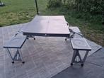 Inklapbare picknicktafel camping, Ophalen, Zo goed als nieuw, Campingstoel