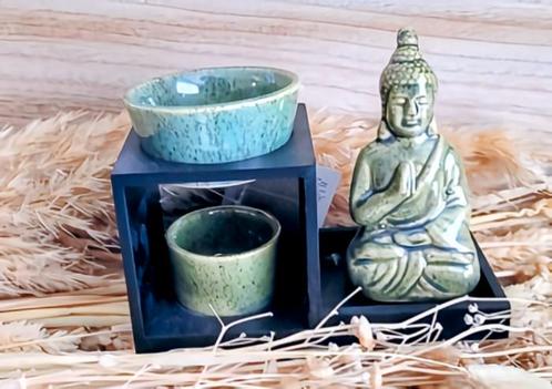 Aromabrander Boeddha, Huis en Inrichting, Woonaccessoires | Kandelaars en Kaarsen, Nieuw, Minder dan 25 cm, Overige materialen
