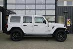 Jeep Wrangler 2.0T 272 PK 4x4 Sahara | NL-Auto | Grijs Kente, Auto's, Bestelauto's, 450 kg, 4 cilinders, Wit, Vierwielaandrijving