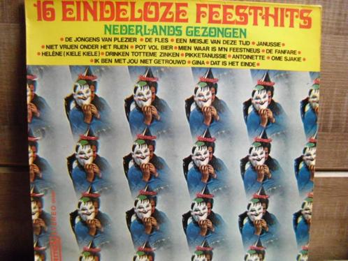 - 16 Eindeloze Feesthits - Nederlands Gezongen (1970) - LP, Cd's en Dvd's, Vinyl | Nederlandstalig, Gebruikt, Levenslied of Smartlap