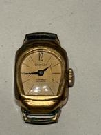 Vintage Emkoza danes horloge verguld, Sieraden, Tassen en Uiterlijk, Horloges | Dames, Overige merken, Ophalen of Verzenden, Goud