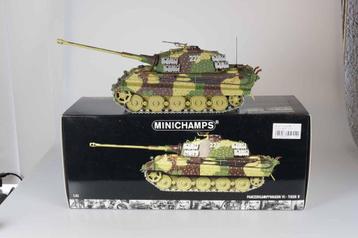 King Tiger II WW2 tank Minichamps 1:35 Duits Ardennen 1944 beschikbaar voor biedingen