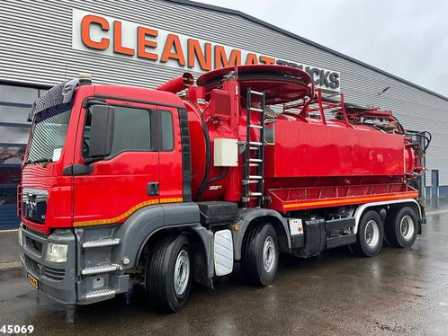 MAN TGS 41.440 Koks 20m³ Combi (bj 2009), Auto's, Vrachtwagens, ABS, Achteruitrijcamera, Airconditioning, Cruise Control, Elektrische ramen