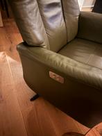 Leren relaxfauteuil, Ophalen of Verzenden, Gebruikt, Leer, 75 tot 100 cm