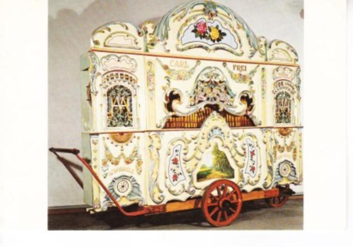 Straatorgel "De Dubbele Biphone"Systeem 90 Toets. 12-11, Verzamelen, Ansichtkaarten | Themakaarten, Ongelopen, 1960 tot 1980, Muziek