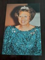 Koningin Beatrix, Verzamelen, Koninklijk Huis en Royalty, Ophalen of Verzenden, Zo goed als nieuw, Nederland, Kaart, Foto of Prent