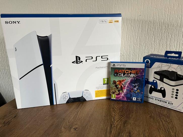 PlayStation 5 slim 1TB disc uitvoering nieuw!, Spelcomputers en Games, Spelcomputers | Sony PlayStation 5, Nieuw, Playstation 5