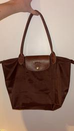 Longchamp tas, Minder dan 35 cm, Ophalen of Verzenden, Bruin, Zo goed als nieuw