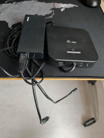 Docking station I-Tec + 65W power supply beschikbaar voor biedingen