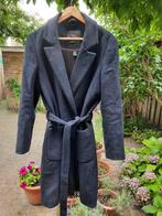 Maison Scotch dusterjas winterjas jas wol donkerblauw mt 2, Maat 38/40 (M), Blauw, Gedragen, Maison Scotch