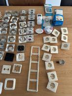 Set dimmers (Jung), stopcontacten en ander klusmateriaal, Ophalen, Gebruikt, Schakelaar