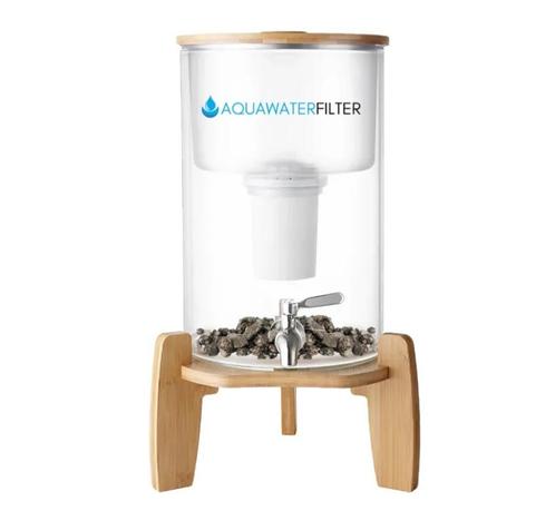 Waterfilter Aquapro glas 9 Liter, Huis en Inrichting, Keuken | Keukenelementen, Nieuw, Minder dan 100 cm, 50 tot 100 cm, 25 tot 50 cm