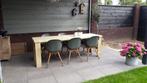 Tuintafel, tafel, tuinbank Eettafel, bank, Tuin en Terras, Tuinbanken, Nieuw, Hout, Ophalen