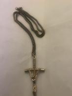 Kruis Ketting, Sieraden, Tassen en Uiterlijk, Kettingen, Ophalen of Verzenden, Zo goed als nieuw, Zilver, Met hanger