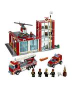 LEGO 60004 Brandweer kazerne CITY, Gebruikt, Lego, Ophalen of Verzenden, Handelskade 56a