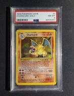 1999 Charizard Base Set Unlimited Holo 4/102 - PSA 8, Ophalen of Verzenden