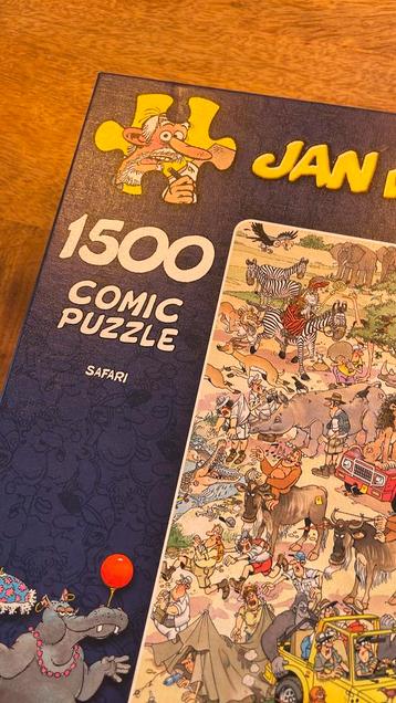 Jan van Haasteren safari 1500 stukjes  beschikbaar voor biedingen