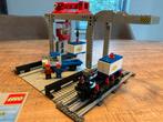 Lego 12v trein set 7823 ‘Container Crane Depot’ uit 1986, Kinderen en Baby's, Speelgoed | Duplo en Lego, Ophalen of Verzenden
