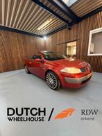 Renault Mégane 1.6 16V Autcom Cabrio 2004 Rood, Voorwielaandrijving, 1295 kg, 4 cilinders, Cabriolet