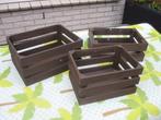 Kistjes veiling 3 stuks verschillende afmetingen, Huis en Inrichting, Woonaccessoires | Kisten, Ophalen, 200 cm of meer, Minder dan 50 cm