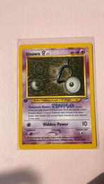 First edition unown 89/105, Hobby en Vrije tijd, Verzamelkaartspellen | Pokémon, Ophalen, Zo goed als nieuw