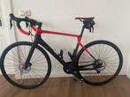 Te koop Cube Agree C62 SL Carbon/rood 57cm, 28 inch, Carbon, Heren, Zo goed als nieuw