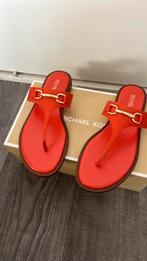Michael kors sandalen/slippers maat 39 rood/oranje Nieuw!!!, Michael Kors, Nieuw, Rood, Sandalen of Muiltjes