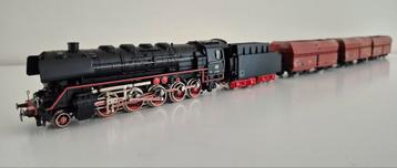 Marklin BR44 stoomloc + 3x ERZ wagons. De langer heinrich beschikbaar voor biedingen