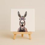 Wandtegeltje donkey, Ophalen of Verzenden, Zo goed als nieuw