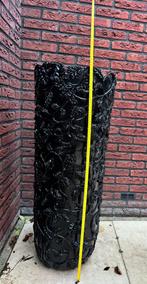 Mooie Grote kunstog XXL Vaas, Huis en Inrichting, Woonaccessoires | Vazen, Ophalen, Zwart, Minder dan 50 cm, Glas