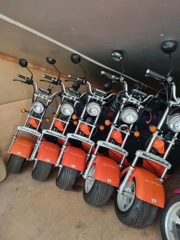 5 nette e choppers voor 2 personen met dubbele accu!  beschikbaar voor biedingen
