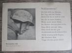 WO2 postkaart - soldaat met Stahlhelm - Weihnachten 1941, Verzamelen, Militaria | Tweede Wereldoorlog, Verzenden, Landmacht, Duitsland