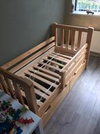 Peuterbed Tim Naturel Rockwood - kan direct weg, Kinderen en Baby's, Kinderkamer | Bedden, 140 tot 160 cm, Zo goed als nieuw, 70 tot 85 cm