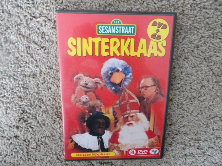 CD EN DVD SINTERKLAAS sesamstraat, Diversen, Sinterklaas, Zo goed als nieuw, Ophalen of Verzenden