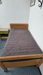 1 persoonsbed + lattenbodem 90 x 1.90, Ophalen, 90 cm, Eenpersoons, 190 cm of minder